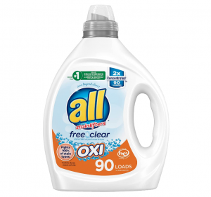 All Fragrance-Free Laundry Detergent with Stainlifters and OXI 