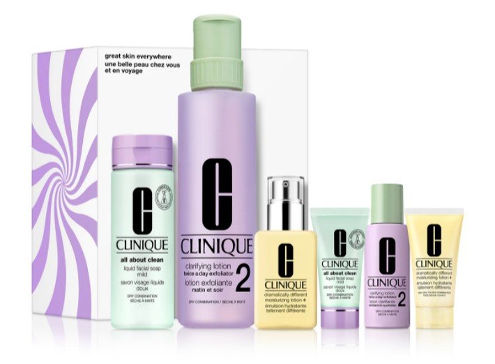 The Best Fragrance-Free Beauty Gift Sets
Clinique Skincare Set For Drier Skin