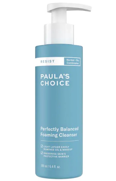 Best Fragrance-Free Facial Cleanser
Paula's Choice Perfectly Balanced Foaming Cleanser