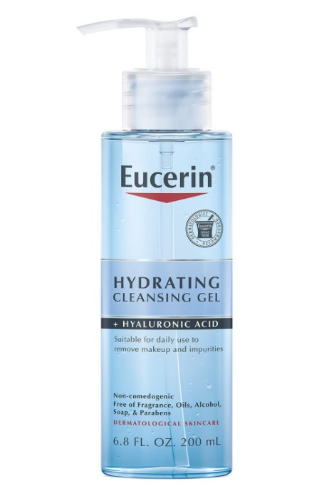 Best Fragrance-Free Facial Cleanser
Eucerin Hydrating Cleansing Gel