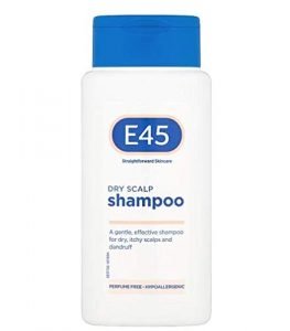 The best fragrance-free shampoo for itchy scalps is the Dry Scalp Shampoo from E45.